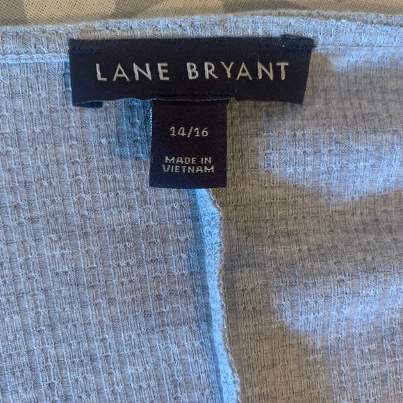 Balletcore Gray Wrap Sweater with Side Tie - Picture 8 of 9